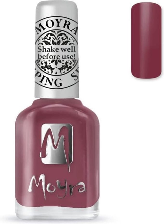 Moyra Stamping Nail Polish 12ml SP38 CASMERE BORDEAUX