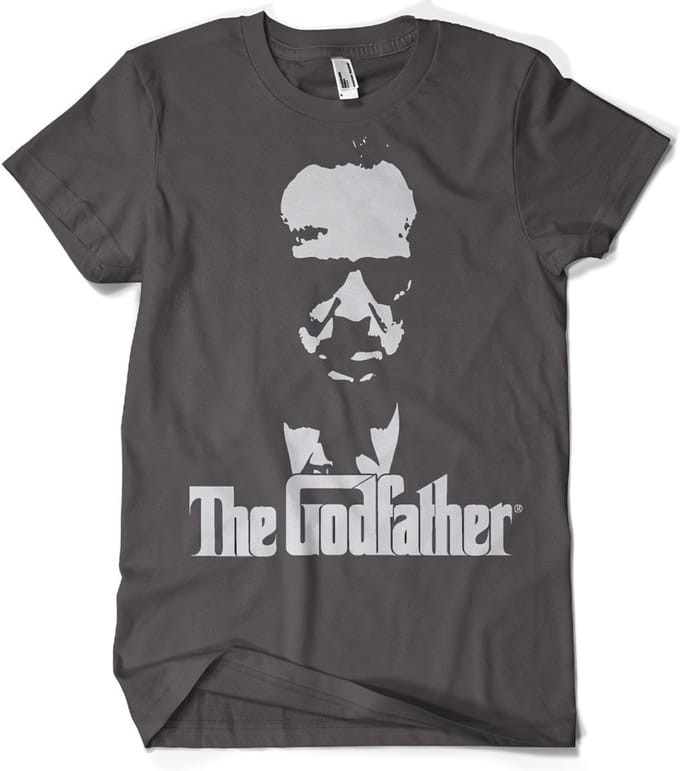 The Godfather Heren Tshirt -S- Shadow Grijs
