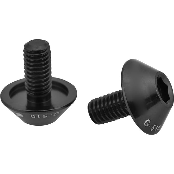 GUB G 510 2 Stuks M5 * 12 mm Fiets Fiets Bidonhouder Houder Beugel Schroefbouten Black black