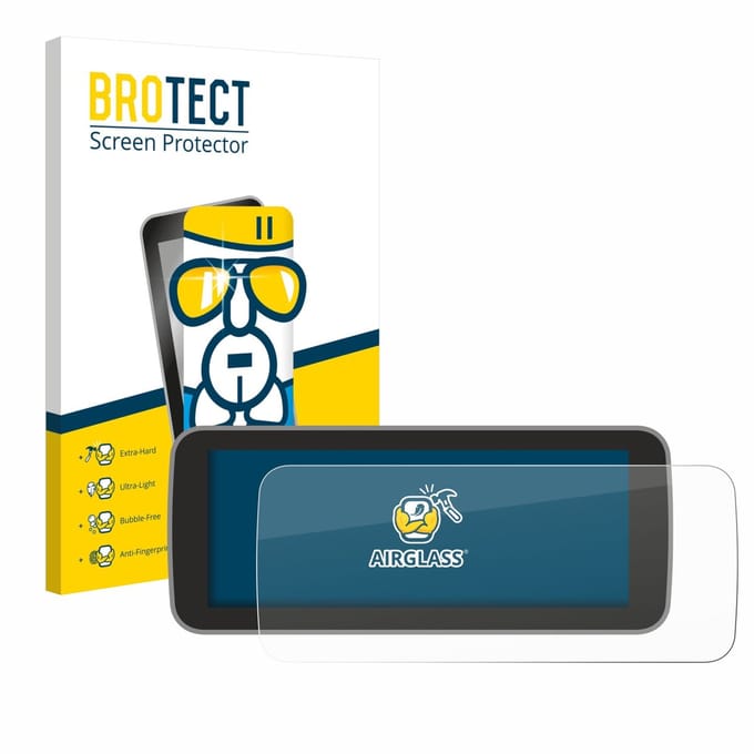Screenprotector voor Fiat 500 E Uconnect 5 10" Beschermglas transparant
