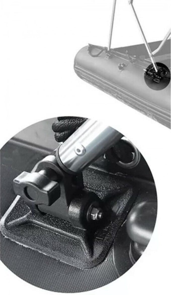 Montage Set Opblaasboot | 2 Stuks | Universele Kunststof Platen PVC Hypalon Boot Accessoires