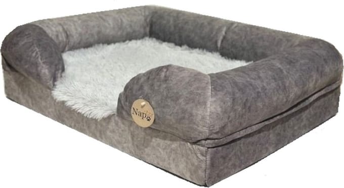 Loungbed Eco soft grijs L 100*80*21 cm