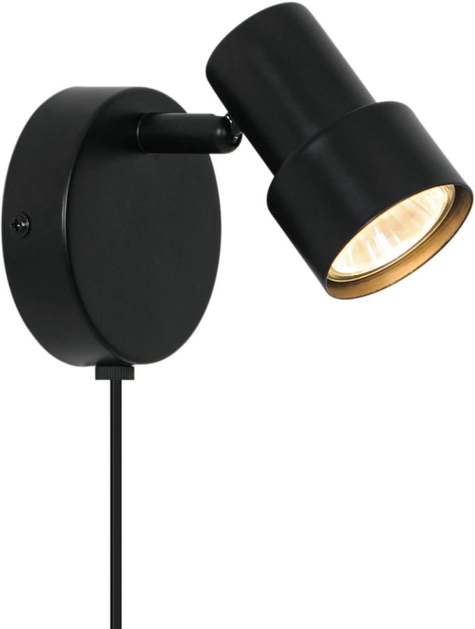 Nordlux-Boston-Wandlamp-GU10-Zwart