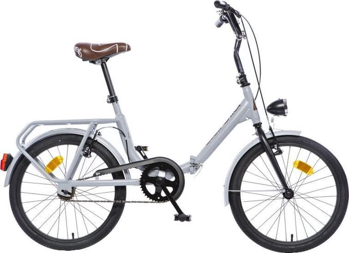 Aurelia Vouwfiets - Fiets - Unisex - Grijs - 20 Inch