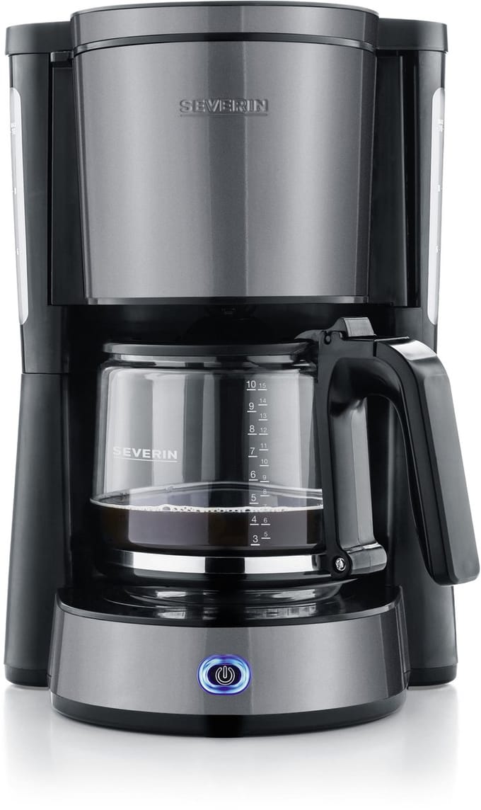 Severin KA 9572 - Filterkoffiezetapparaat - Antraciet/Zwart