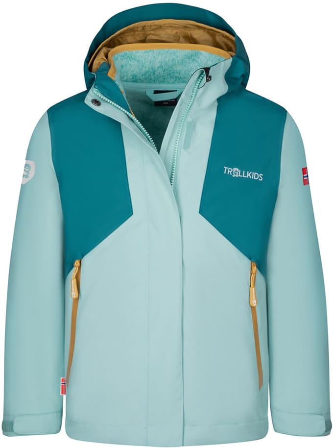 Trollkids Preikestolen Jas Blauw 92 cm Meisje