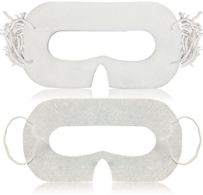 100 stuks VR-oogmaskers / wegwerphoezen voor Meta Quest 3/Pro, Pico 3/4