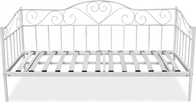 Viking Choice - Bedframe - inclusief matras - 90 x 200 cm - wit