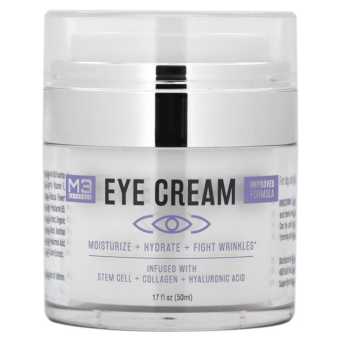 M3 Naturals, Oogcrème, 50 ml (1,7 fl oz) white