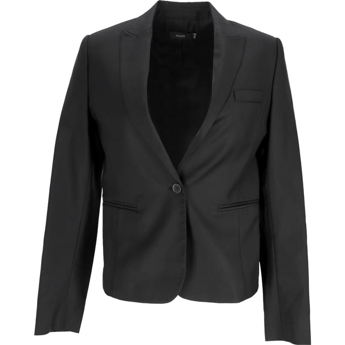 Joseph Effen Blazer met Zakken in Zwarte Wol