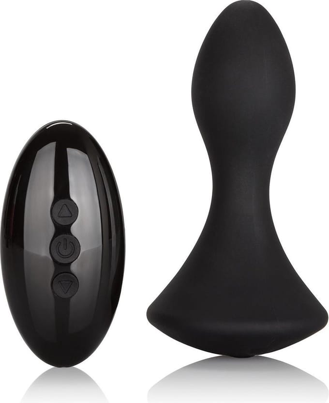 Calexotics - Vibrerende Anaalplug met 10 functies - Siliconen - Zwart