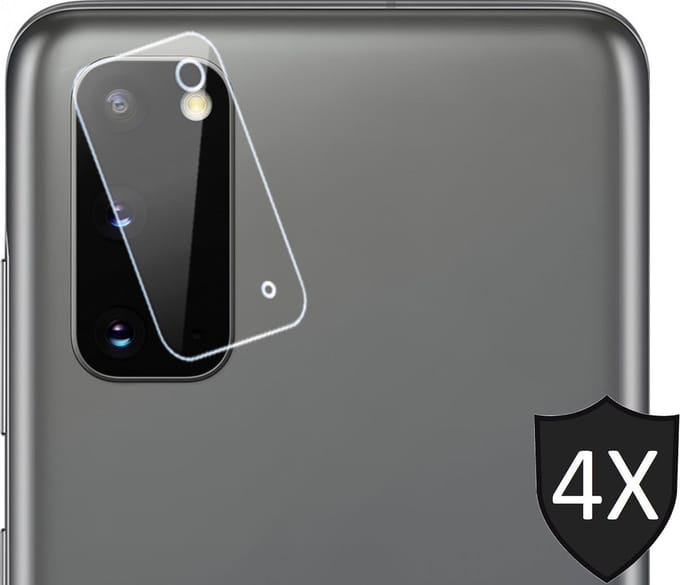 Screenprotector geschikt voor Samsung S20 - Camera Protector Lens - 4 Stuks