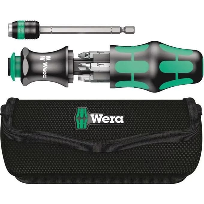 Schroevendraaieropzetstuk met hoesje Wera Kraftform Kompakt 25