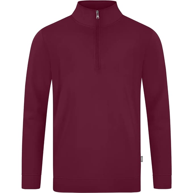 Jako Doubletex Ziptop Heren - Kastanje | Maat: S