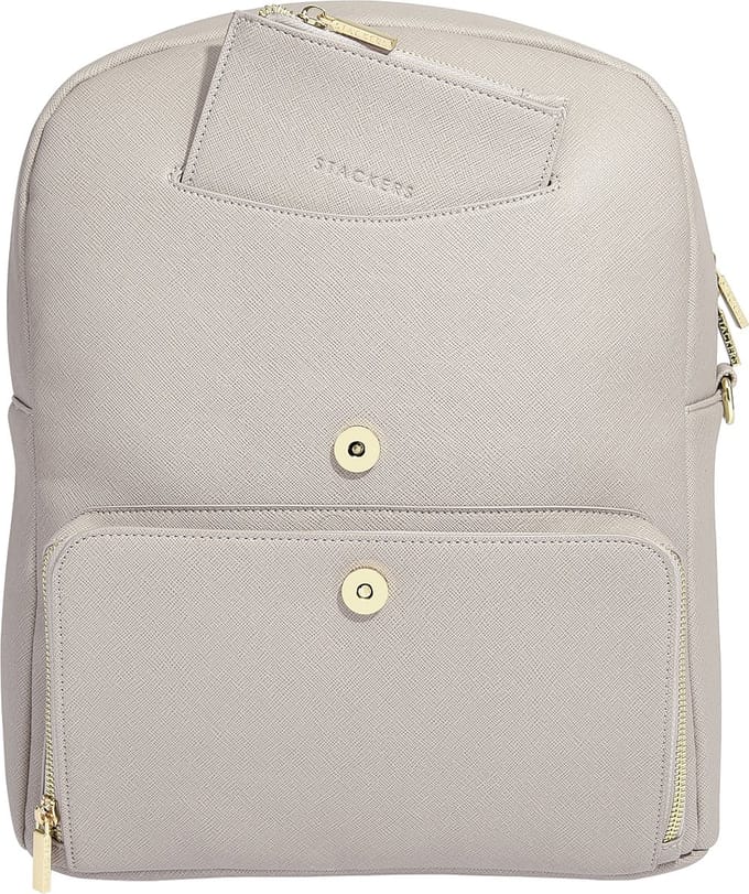 STACKERS TAUPE - Rugzak Dames - Handbagage - Rugtas - Backpack