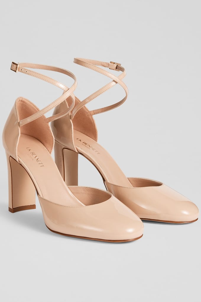 LK Bennett Oc Adaline Cross Anklestr Nude Taglia: 41 | Tacchi Alti Outlet | Donna