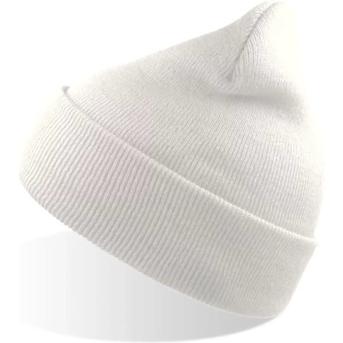 Atlantis Headwear - Wind Beanie Recycled - White - One Size