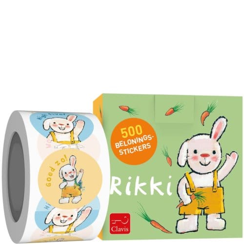 Rikki beloningsstickers. 3+
