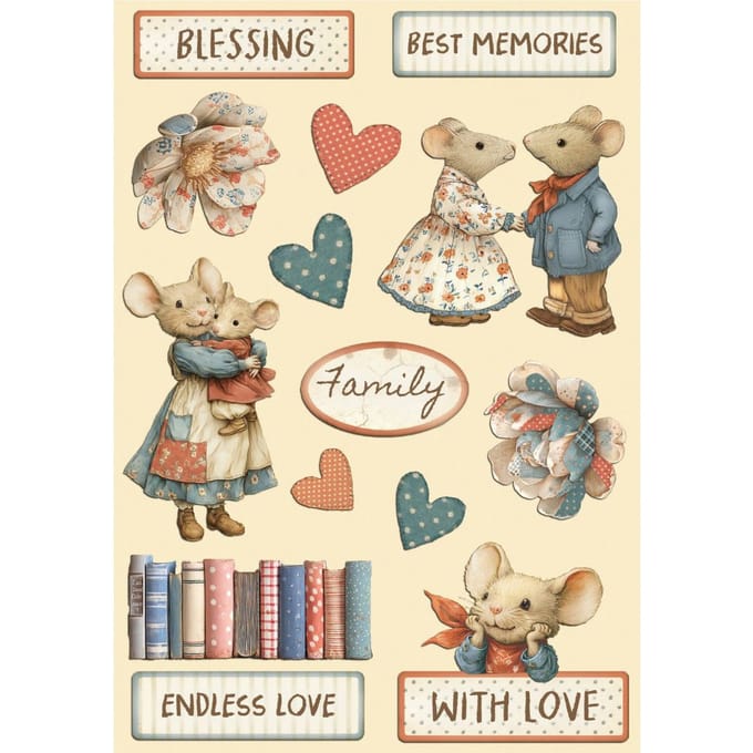 Lasercut motieven "Family"