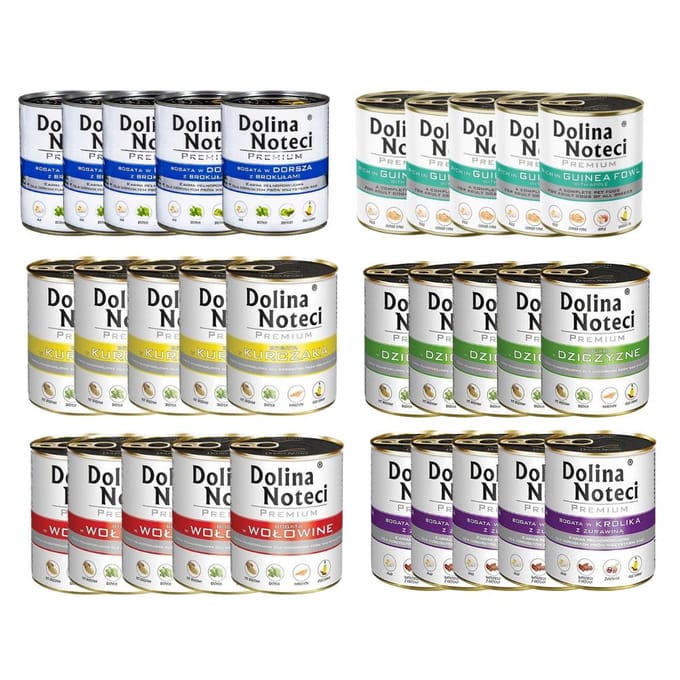 Dolina Noteci Premium - Honden Natvoer - Mix Smaken