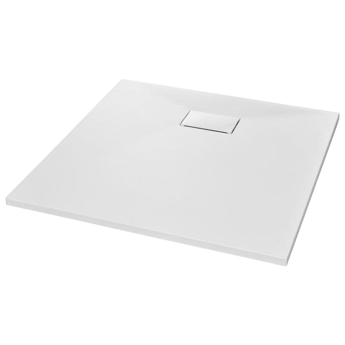 vidaXL - Douchebak - 90x90 - cm - SMC - wit