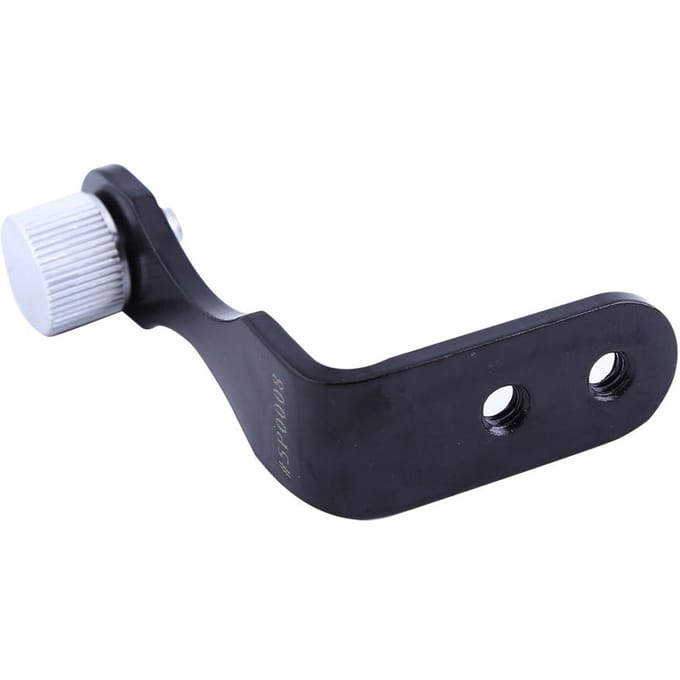 Datyson L-vormige metalen verrekijkeradapterbevestiging Statieven Beugeladapter Voor verrekijkertelescoop gray