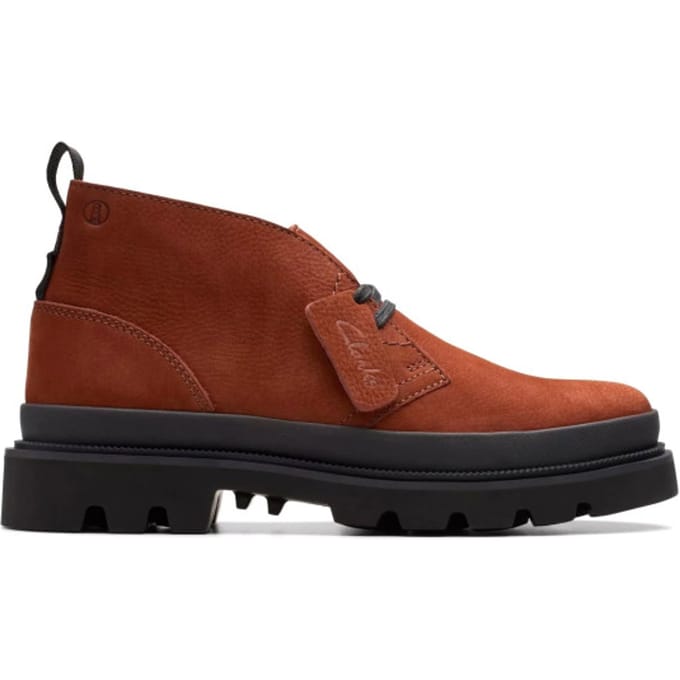 Clarks Badell DB - heren laars - Bruin - maat 43 (EU) 9 (UK)
