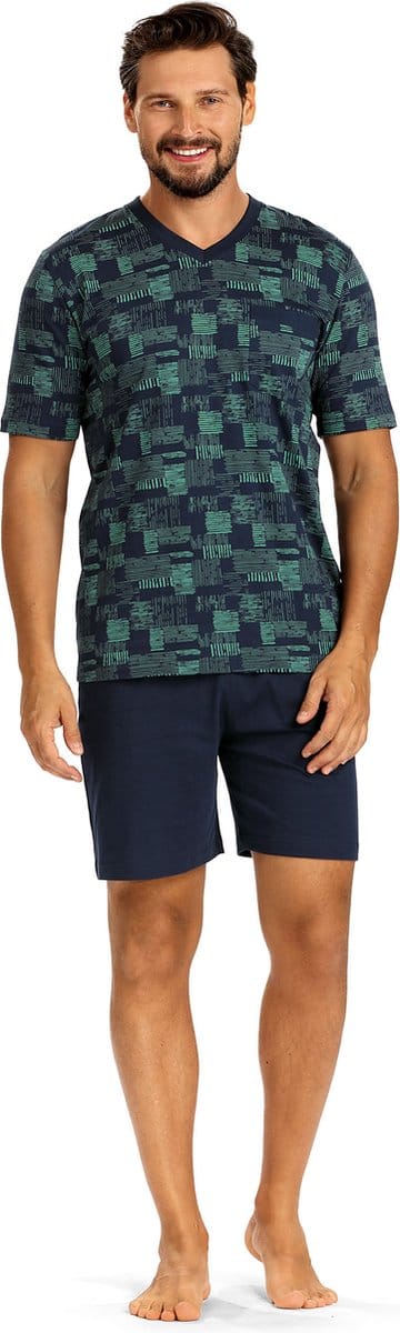 Comte - Heren Shortama - Zomer - Katoen - Modern - Maat XL