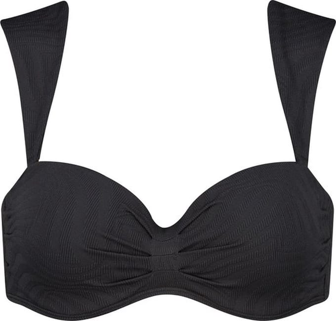 Beachlife Black Swirl Dames Bikinitopje - Maat 75D