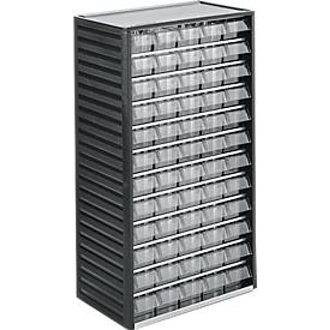 Treston onderdelenkast type 550, 60 schuifladen