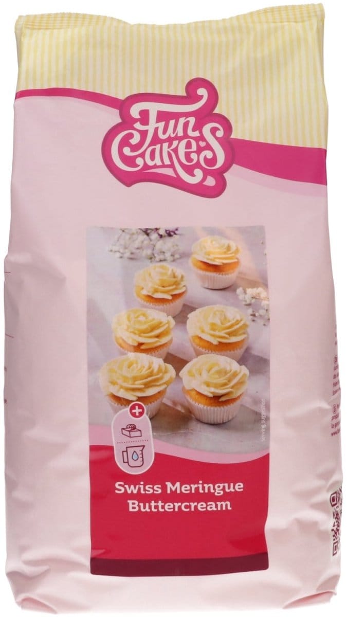FunCakes Mix voor Swiss Meringue Botercrème - 4kg - Bakmix