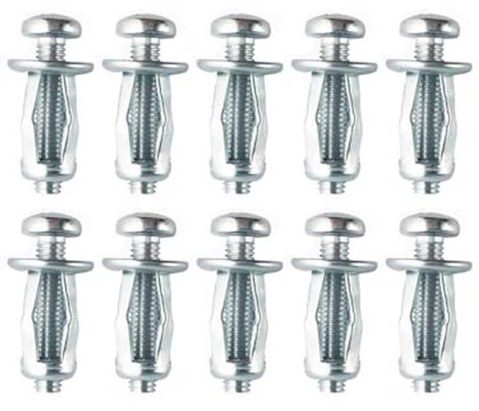 Bevestigingsankers voor holle ruimtes - M4 x 20 - Set van 10 metaal