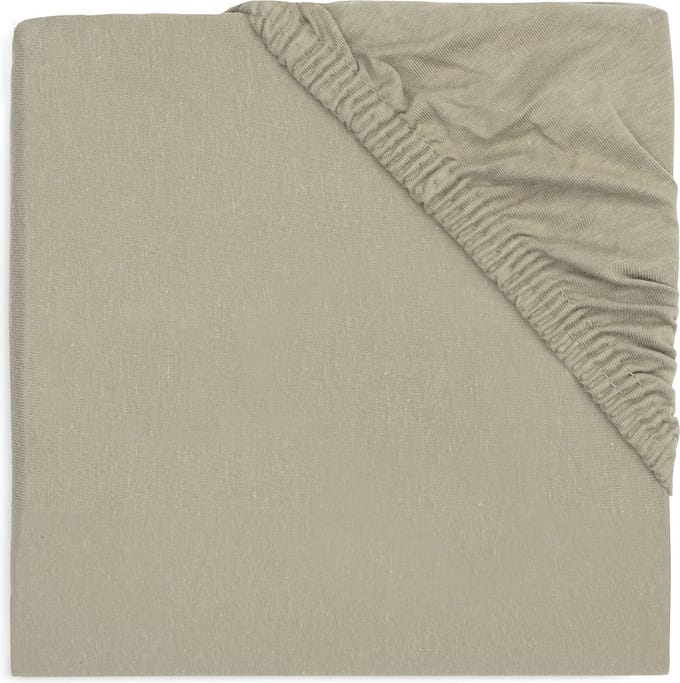 Jollein Hoeslaken Jersey 70x140/75x150cm Olive Green
