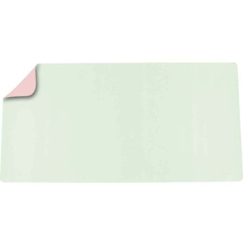 Deflecto DM12060PG Bureau onderlegger Groen, Pink (b x h) 1.2 m x 0.6 m 1 stuk(s)