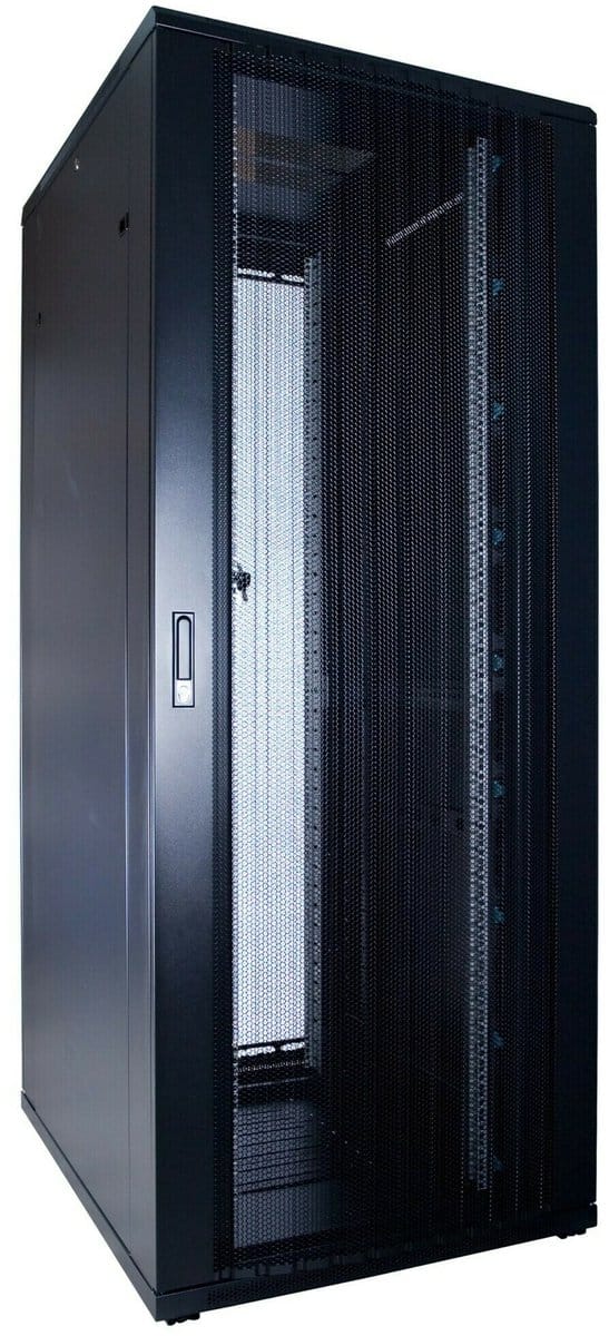 DSIT 47U serverkast met geperforeerde deur 600x1000x2200mm (BxDxH) - serverbehuizing - serverrack - 19 inch