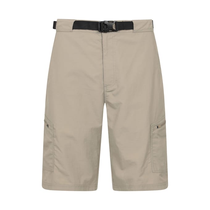 Mountain Warehouse Heren Saunter Riem Cargo Shorts (Beige)
