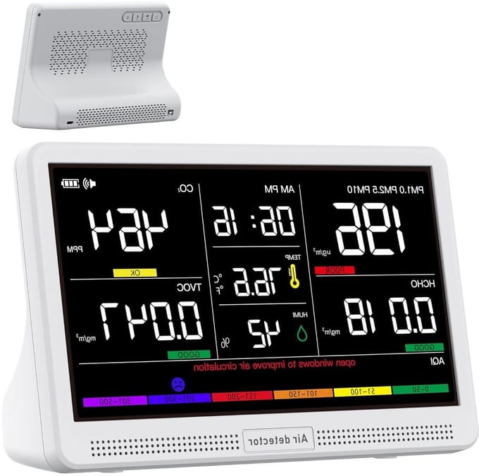 CO2 Meter - Hygrometer - Luchtkwaliteitsmeter - luchtbewaker