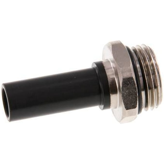 12mm x G1/2'' insteekfitting Messing/PA 66 Buitendraad NBR [2 Stuks]