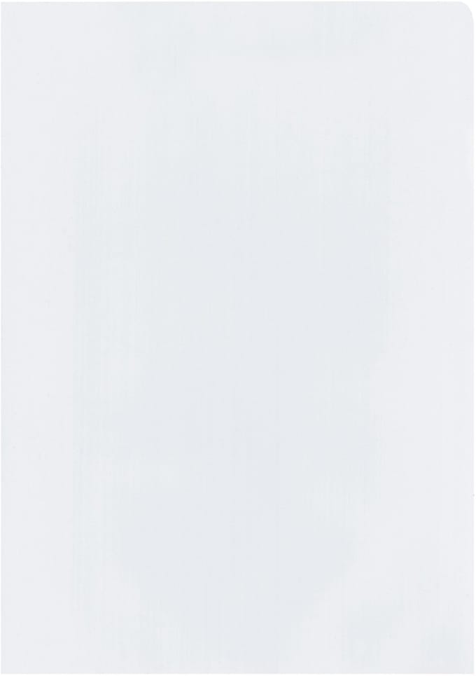 Kangaro U-tas - formaat A4 - PVC 180 micron - transparant