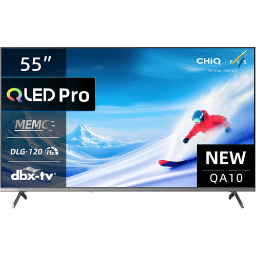 CHiQ U55QM10E Smart tv 140 cm 4K Ultra HD QLED, HDR10