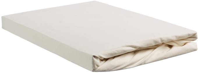 Ambiante Katoen - Hoeslaken - 90x200 - Gebroken wit