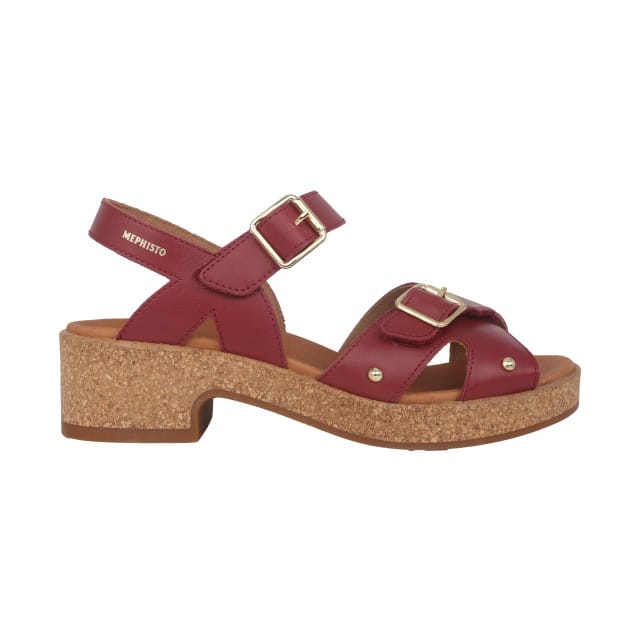 Mephisto Fedora - dames sandaal - Rood - maat 35 (EU) 2.5 (UK)