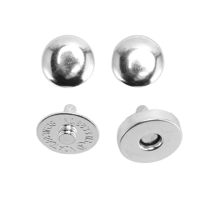 50 Sets Magnetische Knopsluitingen Drukkers 14x4mm Dik Hoge Hardheid DIY Magnetische Sluitingen voor goud