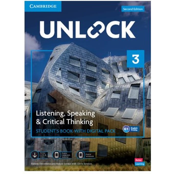 Unlock Level 3 Listening, Speaking And Critical Thinking Student's Book With Digital Pack [with - Ostrowska, Sabina