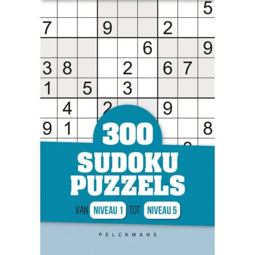 300 Sudoku puzzels - sudoku - niveau 1 tot 5