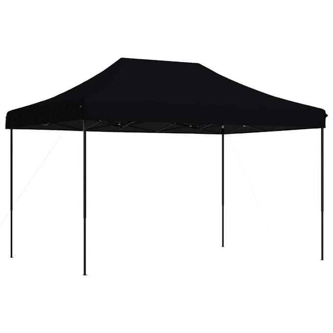 vidaXL - Partytent - inklapbaar - pop-up - 410x279x315 - cm - zwart