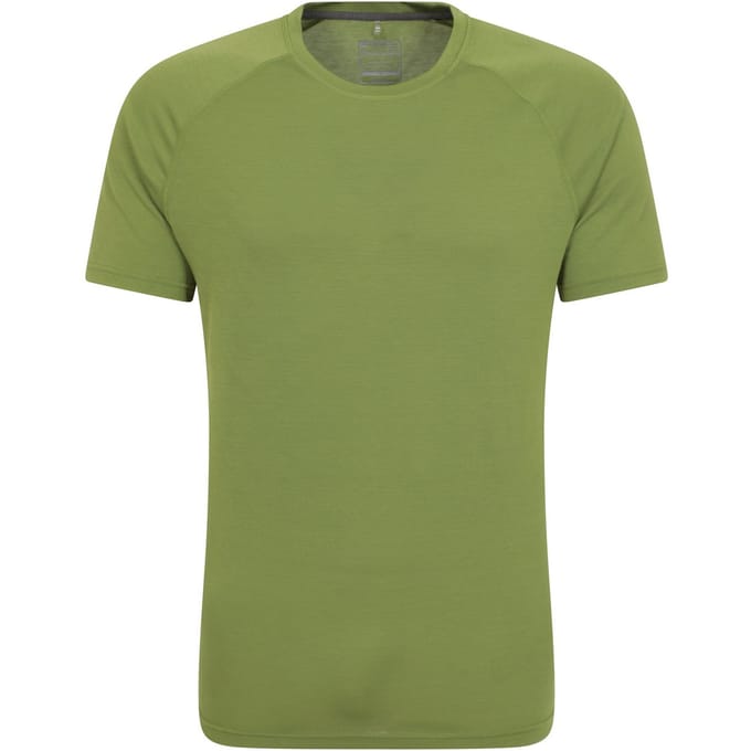 Mountain Warehouse Heren Sneldrogend T-shirt (Groen)
