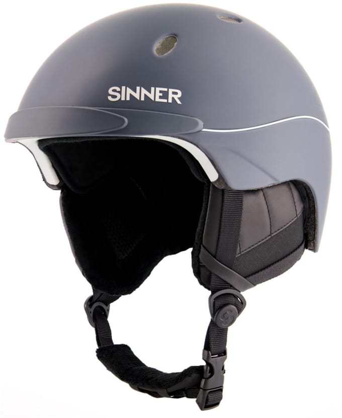 Sinner Titan Ski / Snowboard Helm (Grijs) (Kleur - Grijs, Maat - L (59-62))