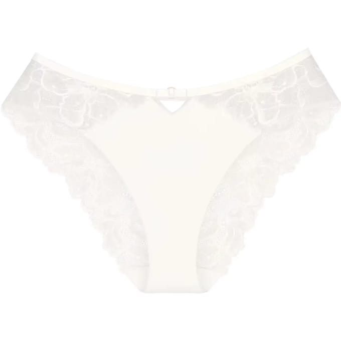 Triumph - Tai Slip "Wild Gardenia Florale" - Ecru - EU 40