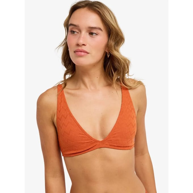 Dames zwemkleding top Roxy Current Coolness Elongated TRI